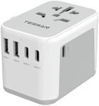 TESSAN Universal Travel Adapter, 6