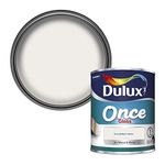 Dulux Once Gloss Paint For Wood And Metal - Pure Brilliant White 750 ml