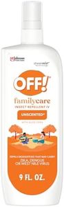 OFF! Family Care Insect & Mosquito Repellent Spritz, Bug Spray Containing 7% DEET, Unscented Repellent with Aloe Vera Protects Against Mosquitoes, 9 Oz
