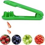 FLUORO Grape Quarterer Slicer Cutter for Toddlers Babies Seedless Kitchen Children's Cherry Tomato Cooking Gadget Vegetable Fruit Salad Making