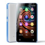 160GB MP3 Player with Bluetooth and WiFi, innioasis Music Player with Spotify,Pandora,4" Touch Screen Android MP4 MP3 Player for Kids with Libby,Audible,Spotify Kids (White-Blue)