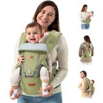 besrey Hip Seat Carrier For Baby, Front Pack Wearing Carrier, Hiking Backpack Carrier, Tactical Toddler Gear Carrier For Dad, Easy