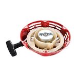 WOOSTAR Recoil Pull Starter Assembly Replacement for GX120 GX160 GX200 Generator 4hp 5.5hp 6.5hp Engine Lawn Mower Red