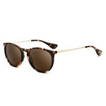 SUNGAIT Vintage Round Sunglasses for Women Classic Retro Designer Style SGT567PGBWKC IN