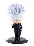 FADDY NATIVE Jujutsu Kaisen Anime Chibi Figurine, Gojo Young Kawaii Anime Action Figure Statue Collectible (11 cm)