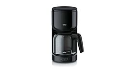 Braun KF 3120 BK Freestanding Drip coffee maker Black 10 cups Manual