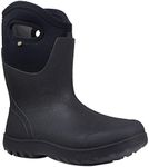 BOGS Womens Neo-Classic Mid Boot, Black, 7