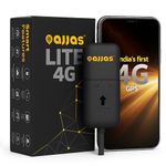 Ajjas 4G Lite (Remote Engine Lock) - Wired Hidden AI Smart GPS with Driving Score, Location Tracking, Geo Fence Alert, More 15+ Features for Car, Bike, Truck, Bus with (1 Year Free Premium App)