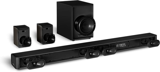 Hisense 5.1 Soundbar – AX5100G, Black Surround Sound System
