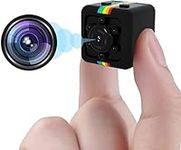 FiveSky Mini Spy Camera 1080P HD Hidden Camera - Portable Small HD Nanny Cam with Night Vision and Motion Detection - Built-in Battery - Covert Security Camera for Home/Office/Indoor/Outdoor