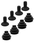 Joystick Knob and Gaiter Skirt Button Cap Fit for Mobility Scooter Electric Drive Wheelchair Accessories, 4Packs