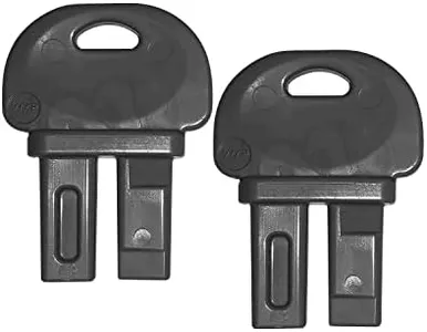 Exterminators Choice Replacement Bait Box Keys - 2 Pack - Works With Green and Black Exterminators Choice Bait Boxes to Control Mice and Other Pests