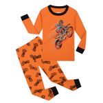 VVEIRAN Pajamas Boys Toddler Kids Children's Outfit Nightwear 100% Cotton Clothing Sets Children's Sleepwear Long Sleeve Pjs