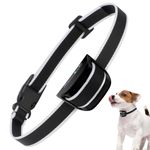 Jewyow Small Dog Bark Collar, Rechargeable Anti Bark Collar Harmless Bark Collar for Small Dogs, Anti Bark Collars for Dogs Training with 7 Adjustable Sensitivity, No Shock, Beep Vibration Mode, Black