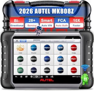 Autel Bidirectional OBD2 Scanner MaxiCOM MK808Z: New All System Diagnostic Scan Tool Same As MK808S MX808S, Universal Car Code Reader with 28+ Resets, Alternative of MK900 MX900 MK900BT