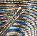 electrosmart 25m Quality 2 x 1.5mm Loud Speaker Cable - Multi-Strand 266 15 Amp (2x 133 Strand) Wire - Outside Dimensions of Cable: 6.5mm x 3.1mm