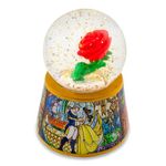 Disney Beauty and the Beast Mini Light-Up Snow Globe | 3 Inches Tall