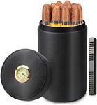 Scotte Cigar humidor case/jar,Leath