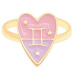 Gemini Promise Rings