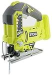 Ryobi One+ P5231 18V Lithium Ion Cordless Orbital T-Shaped 3,000 SPM Jigsaw (Battery Not Included, Power Tool and T-Shaped Wood Cutting Blade Only)