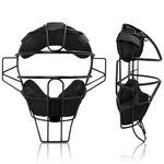 Baseball Catcher Mask Umpire Mask,Full-Face Protection Mask for Baseball,Lightweight Secure Fit Provides Maximum Protection and Comfort – Does Not Obstruct View