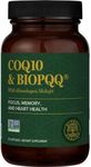 Global Healing CoQ10 Ubiquinol & BioPQQ with Pure Organic Shilajit - Antioxidant Care for Heart & Brain Health, Mitochondria Energy Optimizer for Men & Women - Coenzyme Ubiquinone 150mg, 60 Capsules