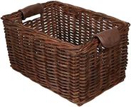 Bell Basil Dorset Wicker Bicycle Basket, Natural Brown, Large