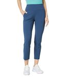 adidas Golf Women's Standard Pull-On Ankle Pant, Crew Navy, Medium