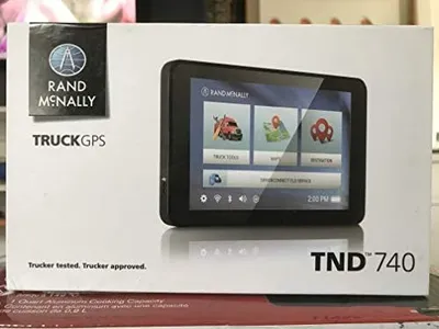 Rand McNally TND 740 IntelliRoute Truck Navigation GPS with 7" HD Vibrant Display