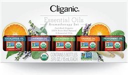 Cliganic Organic Essential Oils Set