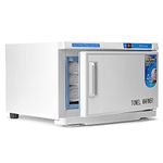 Giantex Towel Warmer for Facials Bathroom Cabinet 16L, 2 in 1 Salon Overheating Protection Insulation for Towels, Bath Hot Towel Warmers Spa