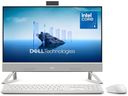 Dell 24 All-in-One Desktop ec24250-23.8-inch FHD Touch Display, Intel Core 5 Processor 120U, Intel Graphics, 16GB DDR5 RAM, 512GB SSD, Windows 11 Home, Onsite Service+6 Months Retail Migrate - White
