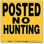 Voss Signs Yellow Polyethylene Post