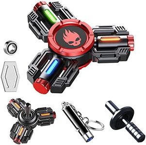 INNOPLUS Fidget Spinners, Fidget Spinner Gifts for Adults Kids, Finger Hand Spinner, Metal Fidget Spinner, Fidget Toys, Fidgets for Kids, Stress Anxiety ADHD Relief Figets Toy, Luminous Night Effects