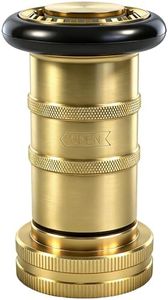 SpringSpray 1-1/2" NPSH/NPT Brass Fire Hose Nozzle