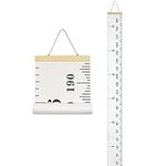 Kids Growth Chart, Wood Frame Fabri