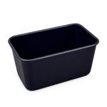 Zyliss Non-Stick 2 lb Loaf Pan - Bread Pan for Baking - Dishwasher Safe Bakeware - Bread Pans for Baking - Non Stick Bread Tin - 5 Year Guarantee - Carbon Steel, Dark Blue