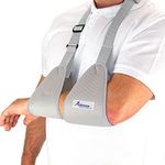 Actesso Web Medical Arm Sling - Designed to immobilise and stabilise the arm, wrist, and shoulder following injuries or for a broken arm and cast support. (Medium)