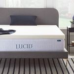 LUCID 3 Inch Ventilated Memory Foam