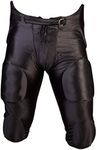 Cramer Football Game Pants, 7 Pads with Hip, Tailbone, Thigh Black