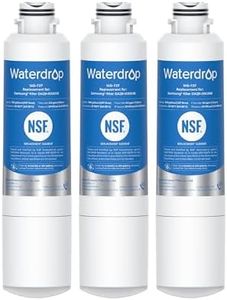 Waterdrop DA29-00020B NSF 53&42 Certified Refrigerator Water Filter, Replacement for Samsung HAF-CIN/EXP, DA29-00020A/B, DA29-00020B-1, RF263BEAESR, RF28HMEDBSR, 3 Filters (Package May Vary)