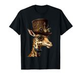 Steampunk Mr Giraffe gift T-Shirt