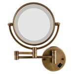 Magnifying Mirror Wall Mounted