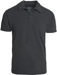 True Classic Polo Shirts for Men, Premium Fitted Golf Shirts for Men and Mens Polo Shirts Short Sleeve. Carbon, XXXL