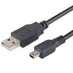 Replacement USB Power Charger Charging Cable Cord for Texas Instruments TI-84 Plus CE Graphing Calculator