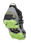 STABILicers Hike XP Traction Ice Cleat for Hiking in Snow, Ice, Attaches over Shoes for Safety in Outdoor Winter Weather, Slippery Terrain/Trails - X-Large Gray/Green
