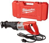 Milwaukee 6519-31 12 Amp 3,000 SPM Sawzall Corded Reciprocating Saw Kit (Storage Case Included)