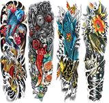 Briyhose Realistic Fish Sleeve Tatt