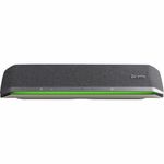 Poly - Sync 60 Smart Speakerphone for Conference Rooms (Plantronics) - Connect to PC/Mac via Combined USB-A/USB-C Cable, Smartphones via Bluetooth - Works with Teams, Zoom (Certified) & More