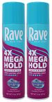 Rave Hs 4x Mega Unscnted Size 11z Rave Hs 4x Mega Unscnted Areo 11z